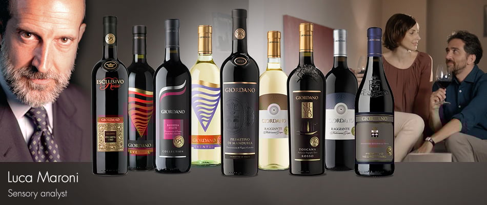 9 vins Giordano honors de notes d'excellence